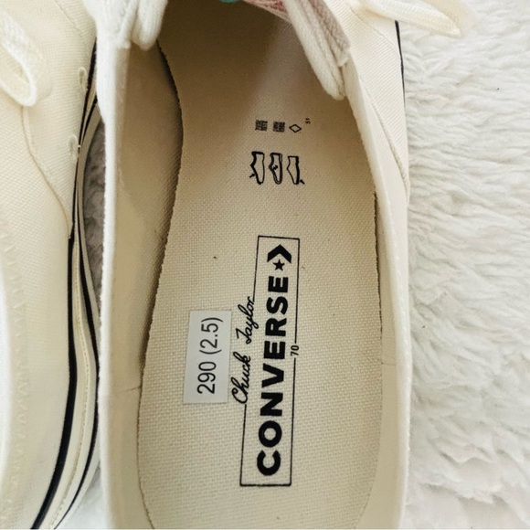 Converse Chuck Taylor unisex Slip On White New Sneakers size M 10.5 W 12.5 - Picture 9 of 16